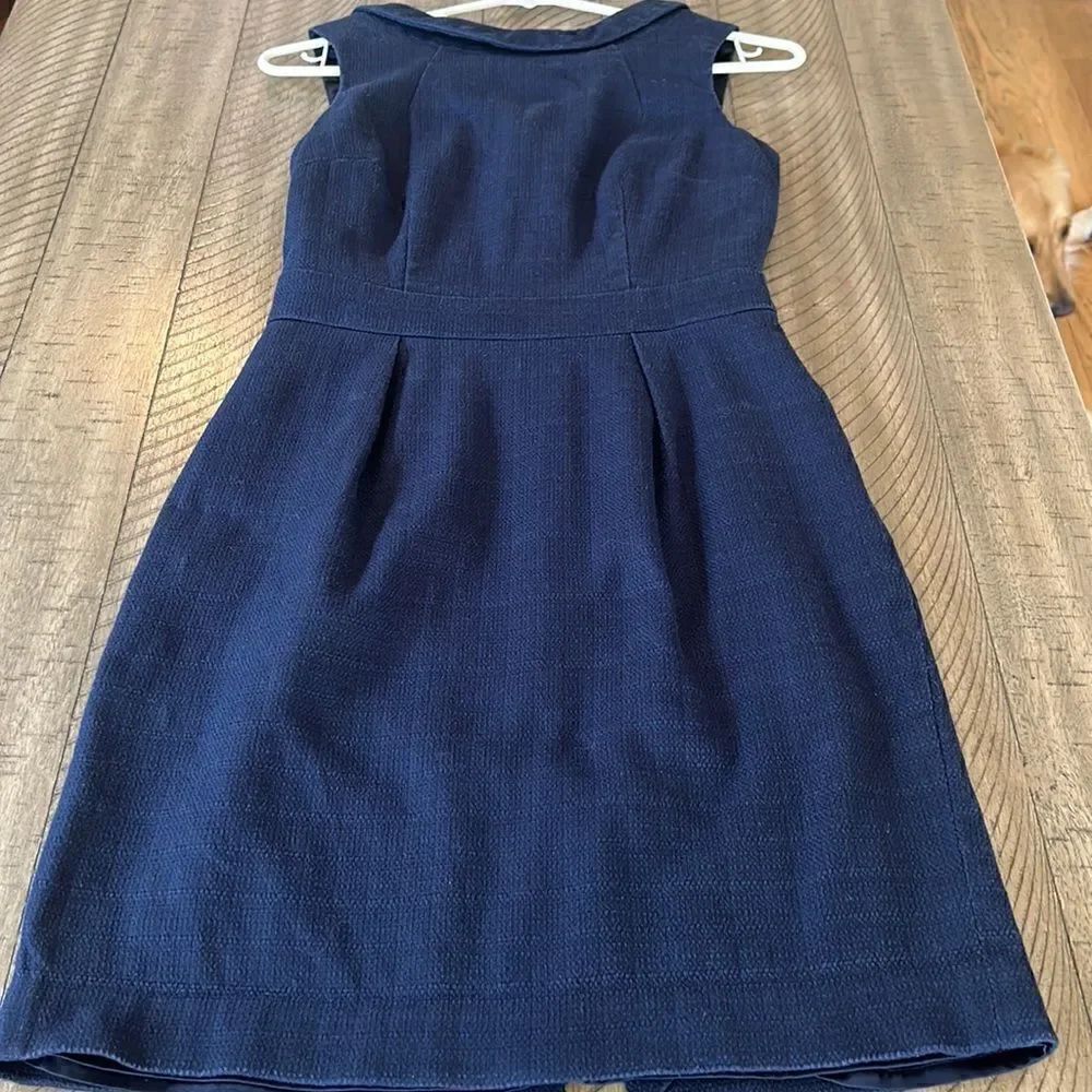 Beautiful 😻 Boden Cotton Spandex Stretch Dress 👗 Attractive Darts 🎯 Lined